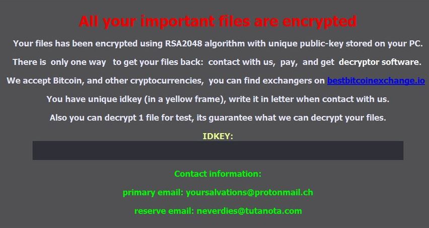Everbe 2.0 Ransomware