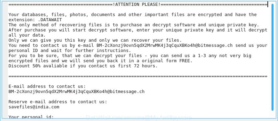 DataWait Ransomware