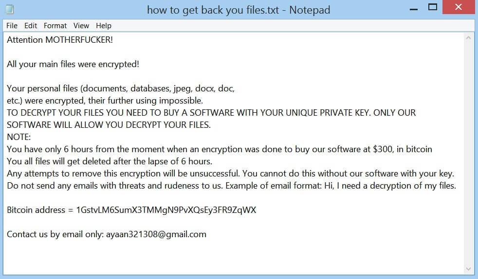 Impect Ransomware