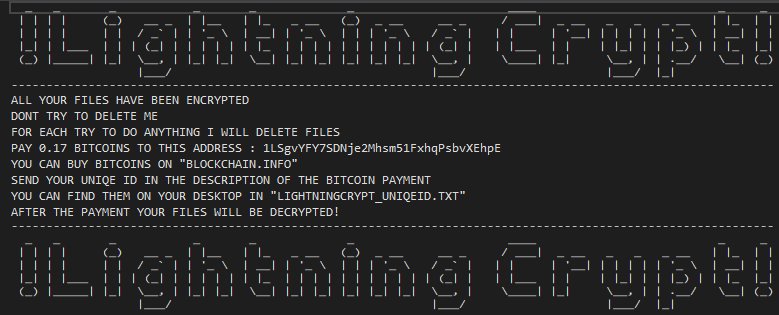 Lightning Ransomware