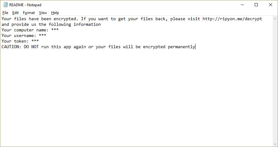 Ahihi Ransomware