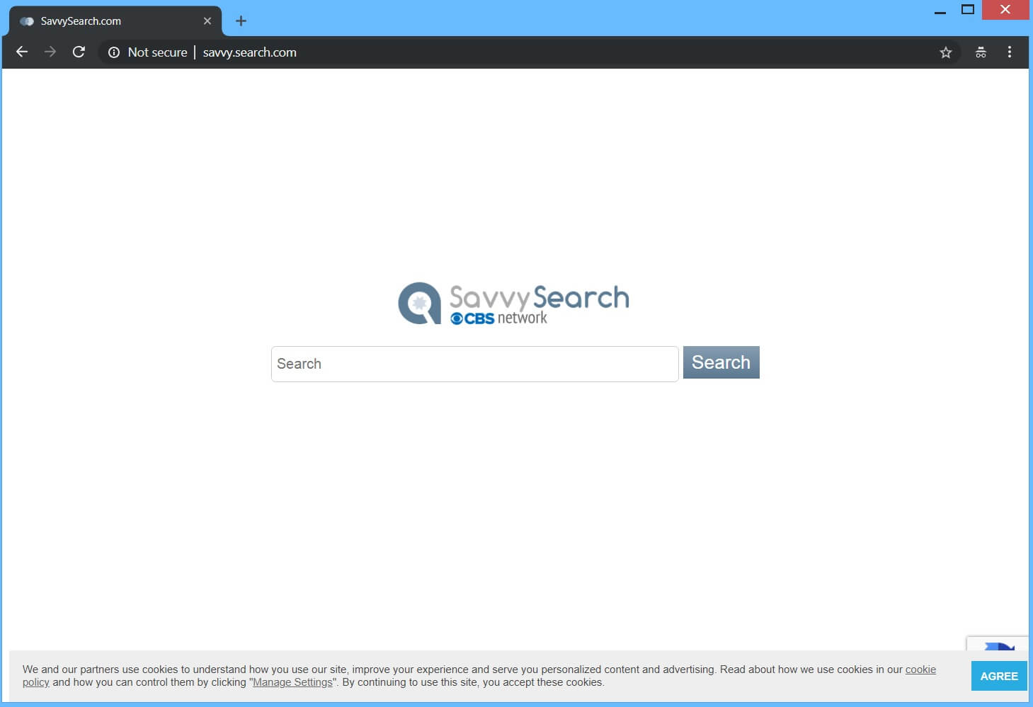 Savvy search Browser Hijacker