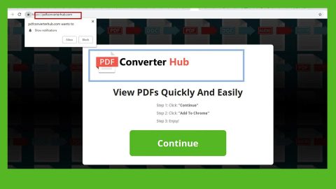 PDF Converter Hub Browser Hijacker thumb