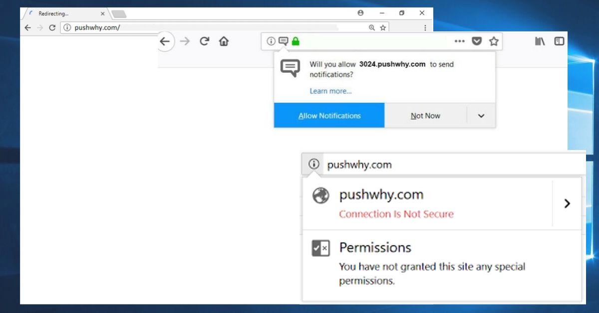 Pushwhy com Redirect