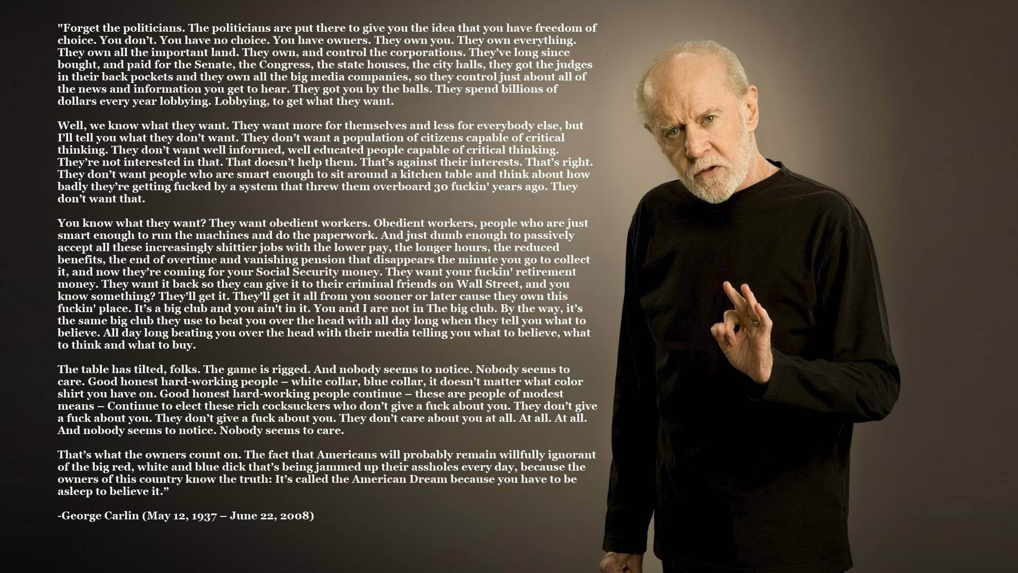 George Carlin Ransomware