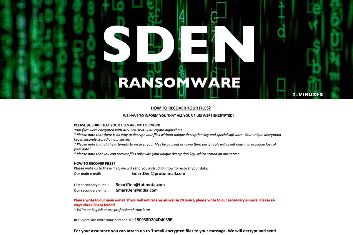 SDEN Ransomware