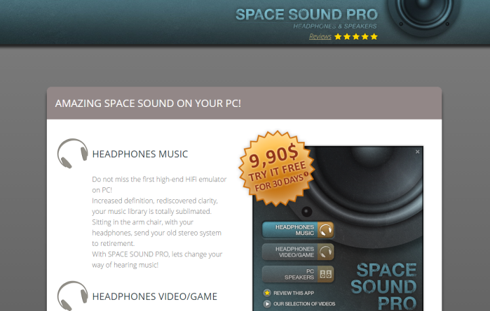 Uninstall Space Sound Pro