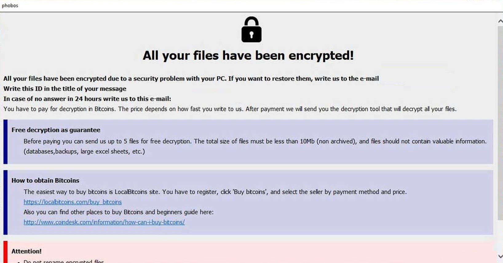 Actin Ransomware