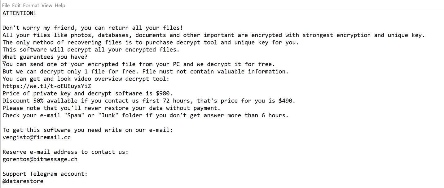 Fordan Ransomware