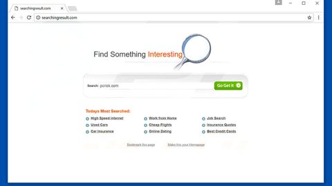 Searchingresult com Browser Hijacker thumb