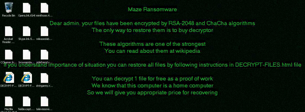 ChaCha Ransomware