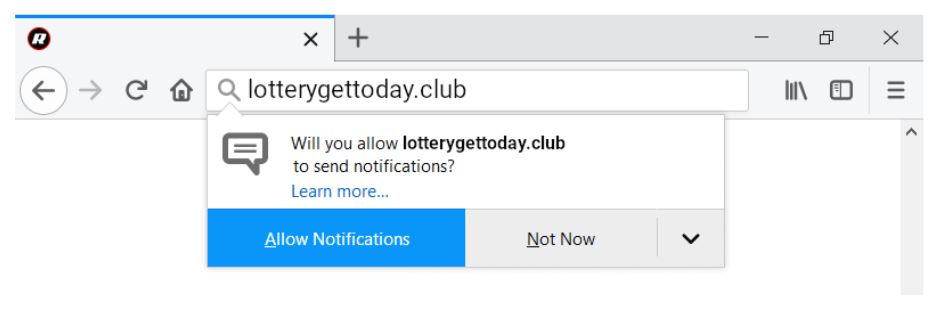 Lotterygettoday club Redirect