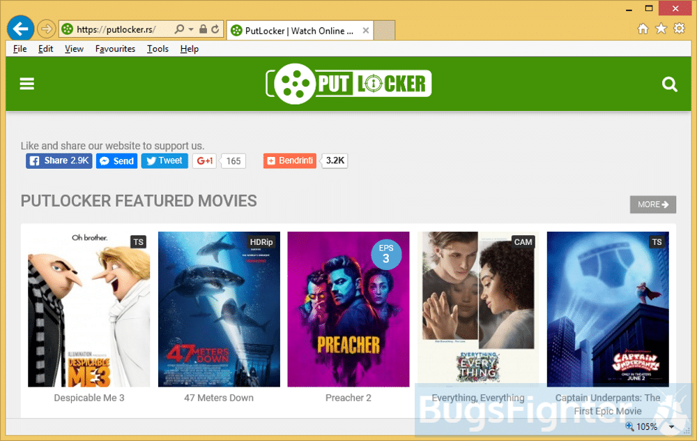 Putlocker Ads