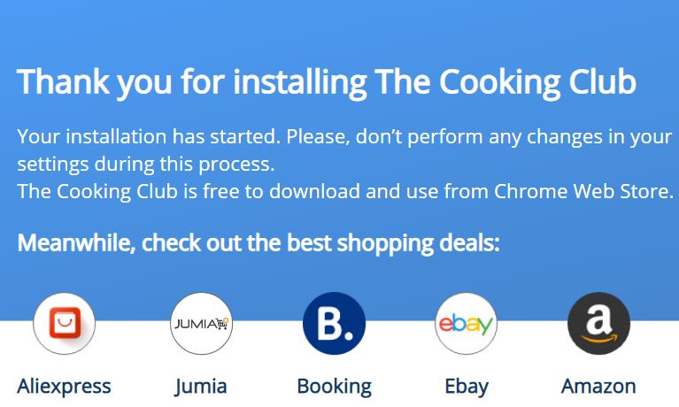 Thecooking club Redirect