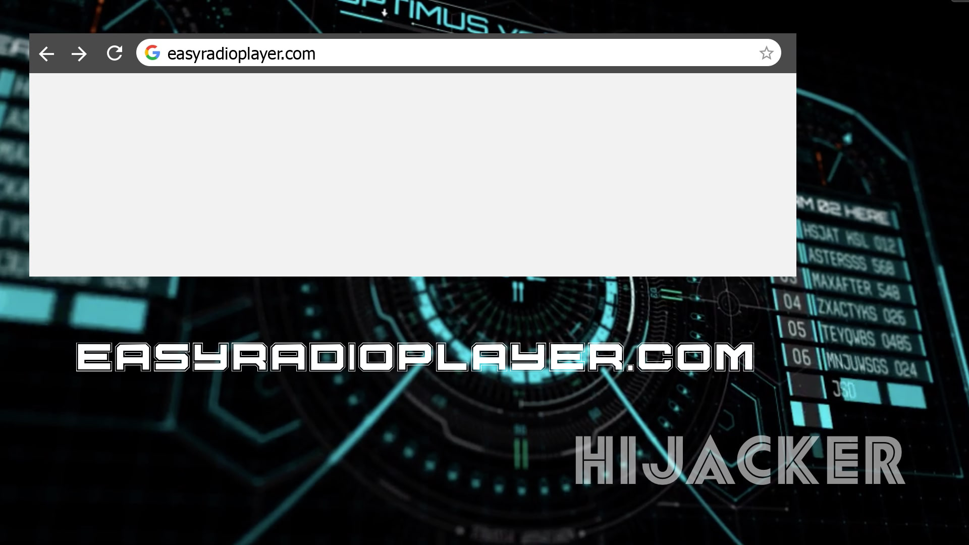 EasyRadioPlayer Hijacker
