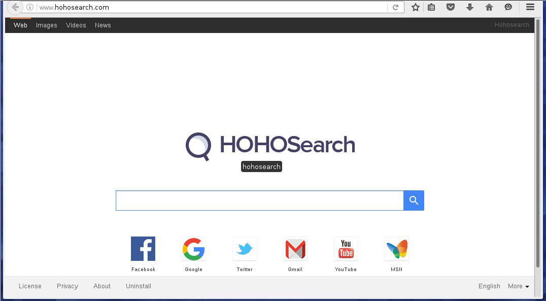 Hohosearch Hijacker