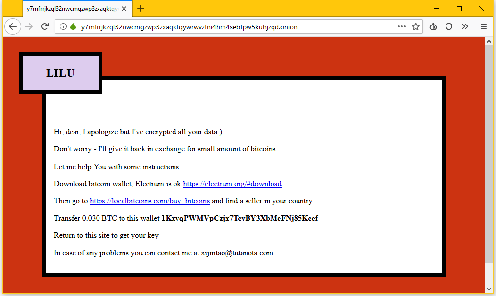 Lilocked Ransomware